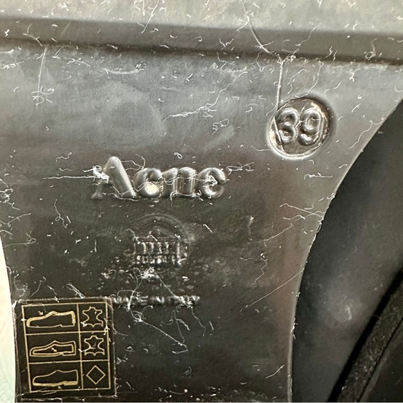 Acne Studios Platform Heel Loafers Size EU 39 - Picture 7 of 7